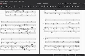 digitalize and engrave professional sheet music in musescore