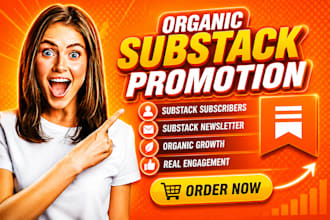 organic substack promotion substack subscribers substack newsletter