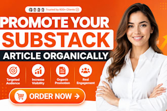 organic substack promotion substack subscribers substack newsletter