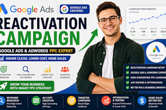 reactivation campaign google ads campaign  adwords ppc campaign marketing growth