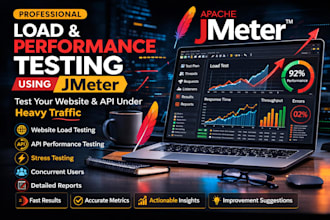 perform load and performance testing