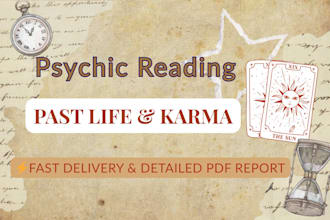 do a detailed past life and karma tarot reading to uncover your soul journey