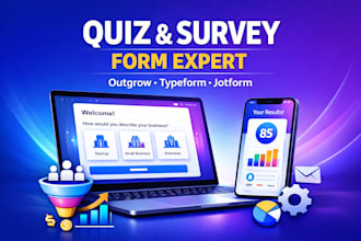 design online survey google forms jotform outgrow for USA spain participants