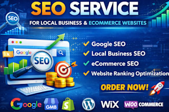 perform SEO service for local business and ecommerce websites