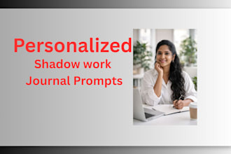 create personalized shadow work journal prompts