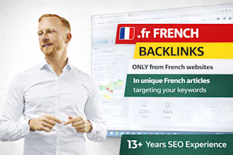 do HQ french backlinks from fr sites I francais link building