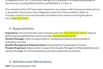 review medical device mdr technical documentation