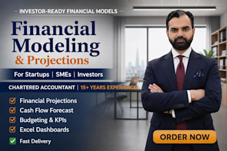 build investor ready financial models and projections