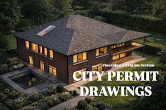 create city permit drawings and adu plans for your house