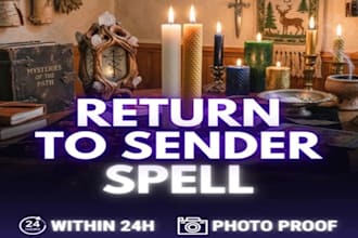 return to sender spell reversal protection and negativity in 24hrs