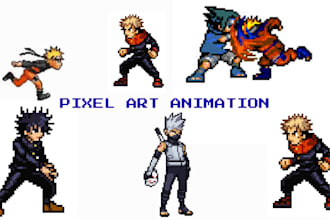 pixel art animation sprite sheet rpg nsfw pixel art game asset for game