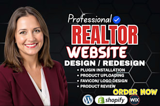 design a modern real estate website with mls and idx integration