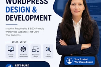 design a wordpress website for dental clinic or dentist
