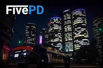 develop fivepd cops server based on qbcore nopixel inspired and fivepd server