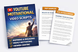write powerful youtube motivational video scripts that inspire viewers