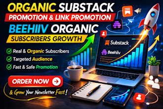 do organic substack promotion, beehiiv, substack newsletter to boost subscribers