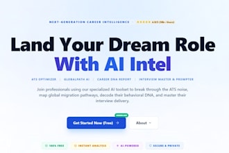 build your startup website or saas landing page