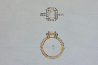 design you a bespoke engagement ring to your specifications