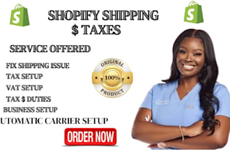 set up shopify shipping, shopify tax setting, domestic, international shipping