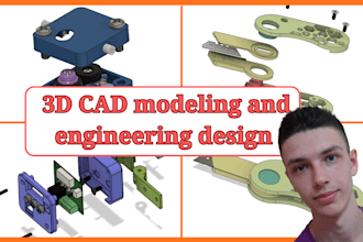 3d cad modeling and mechanical design