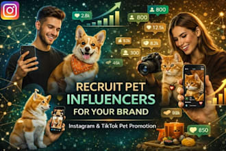 recruit pet influencers for pet brand marketing