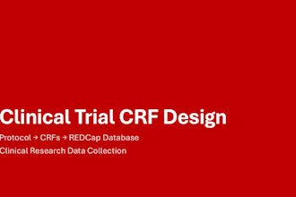 design professional case report forms crfs for your clinical trial or research