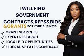 find government contracts, grants for your business