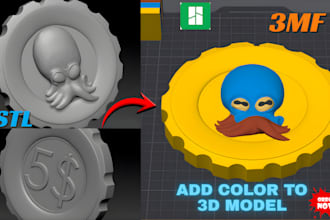 color 3d model stl to 3mf split slice in bambu lab   multicolor ams for printing