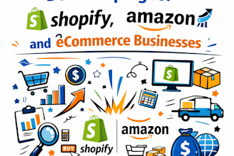 do bookkeeping for shopify, amazon, and ecommerce businesses