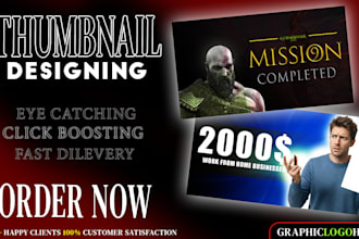 design a clickable and attractive thumbnails