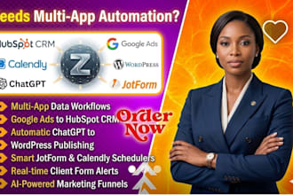 connect wordpress calendly chatgpt jotform google ads hubspot zapier automation