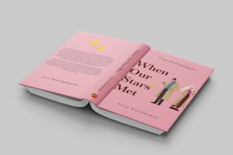 design a captivating, modern book cover for any genre