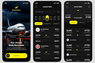 build ai flight ticket booking app, ai trip planner, airline, hotel booking app