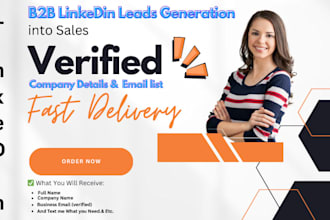 b2b lead generation, linkedin leads, email list building