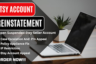 do etsy account reinstatement and suspension appeal for etsy shop reopen