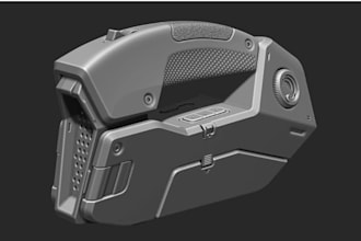 create 3d hard surface model, 3d mech,3d spaceship model, vehicles,scifi