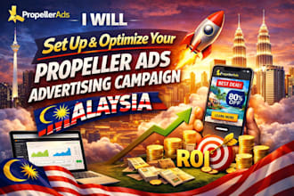 set up and optimize your propeller ads advertising campaign in malaysia