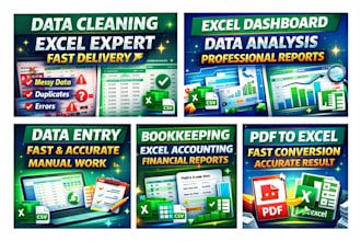 clean messy excel, CSV, or spreadsheet data