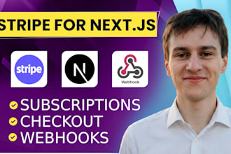integrate stripe checkout subscriptions and webhooks in next js