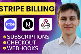 integrate stripe checkout, subscriptions, and webhooks in next js