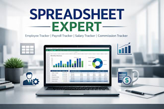 excel spreadsheet, employee tracker, commission tracker, payroll, salary tracker