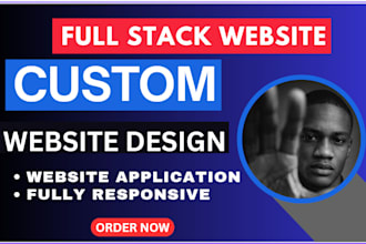 build full stack custom website backend frontend  developer nextjs flufferflow