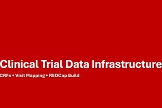design your clinical trial crfs, work flow, and redcap study database