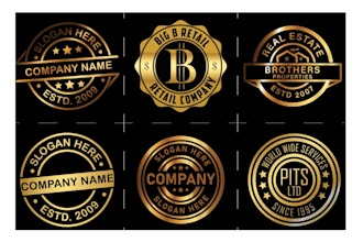 design vintage luxury, heraldic, crest, and emblem logo