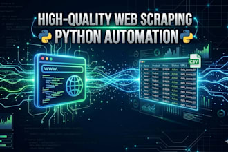 create a custom python web scraper for any website