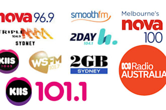 do unique airplay, viral music promotion on melbourne radio australia