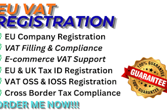 do company registration in germany eu estonia france italy and UK, vat oss ioss