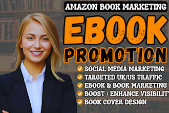 amazon book promotion, christian, fantasy, children comic or ebook marketing