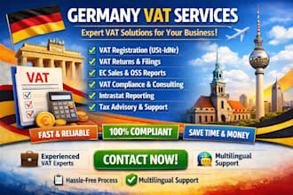 do german vat registration, elster filing, and vat oss