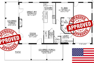 prepare structural plan architectural plan adu design pe stamp in sc ca tx nc